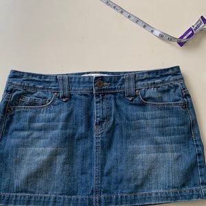 Aeropostale mini jean skirt. Juniors Size 13/14